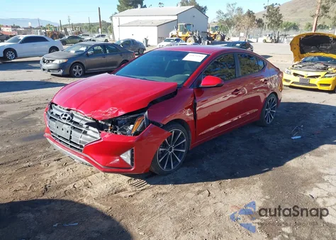 2019 Hyundai Elantra Se from USA, damaged, VIN 5NPD74LF2KH491164